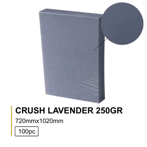 Favini Crush Lavender 72×102 250g – 100 Folhas