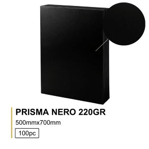 Prisma Nero 220g 50×70cm - 100 folhas