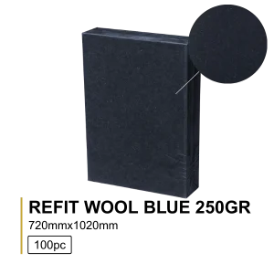 Favini Refit Wool Blue 250g 72x102cm – 100 folhas