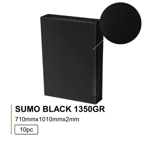 SUMO BLACK 1350g 71x101 (2mm) - 10Folhas