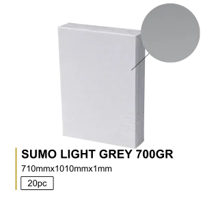 SUMO LIGHT GREY 700g 71x101 (1mm) - 20Folhas