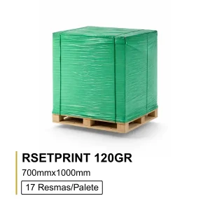 Papel RsetPrint 120g 70x100 Palete Bloco