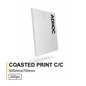 Adhoc Coasted Print/KB85-SPL P10P 50X70 PERM. C/C - Mc 200Folhas