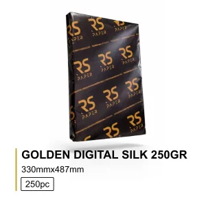 Golden Digital Silk 250gr 33X48.7 - 250 Folhas/Pacote