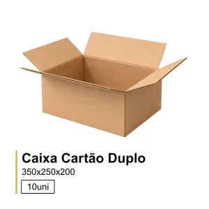 Caixa Cartão Duplo 350X250X200 (10UN)