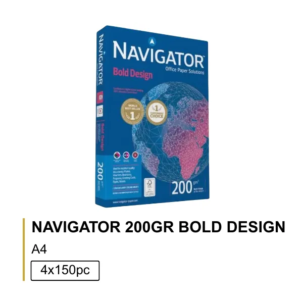 NAVIGATOR BOLD DESGIN 200GR A4