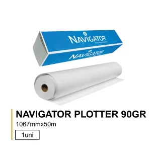 Papel Plotter Navigator 1067mm x 50m 90g